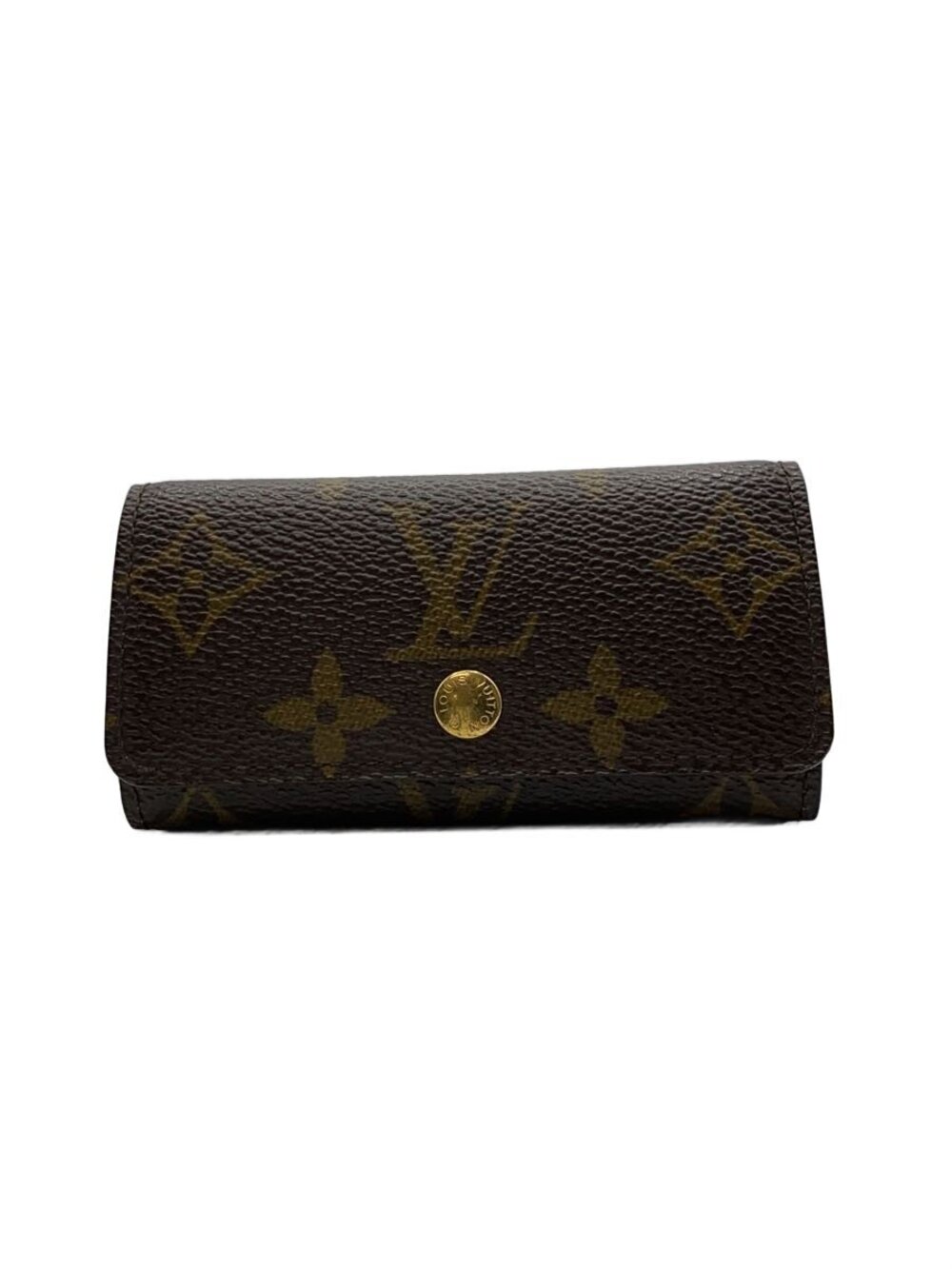 LOUIS VUITTON Multicles Monogram Canvas Leather Brown All over